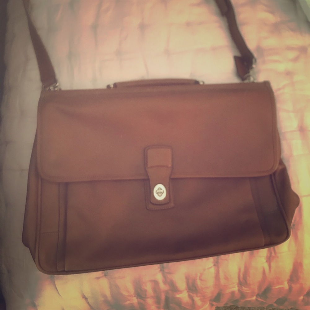Coach briefcase (unisex)
